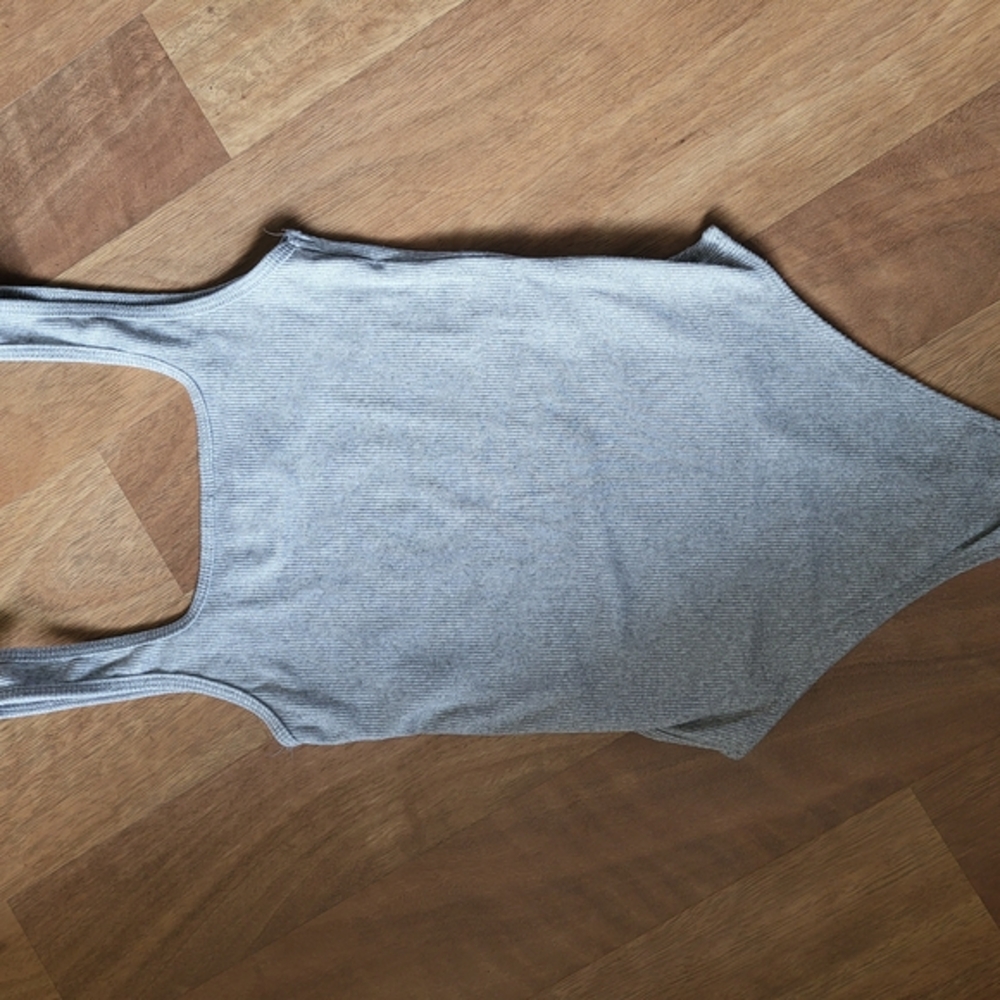 Bluenotes Gray Shapewear Top with High-Cut Design
